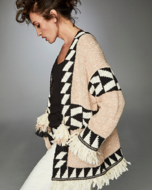 CHAQUETA PUNTO JACQUARD FORMENTERA - immagine 3
