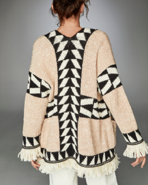 CHAQUETA PUNTO JACQUARD FORMENTERA - immagine 4
