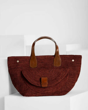 Borsa in rafia Laza 2 Ibeliv - immagine 3